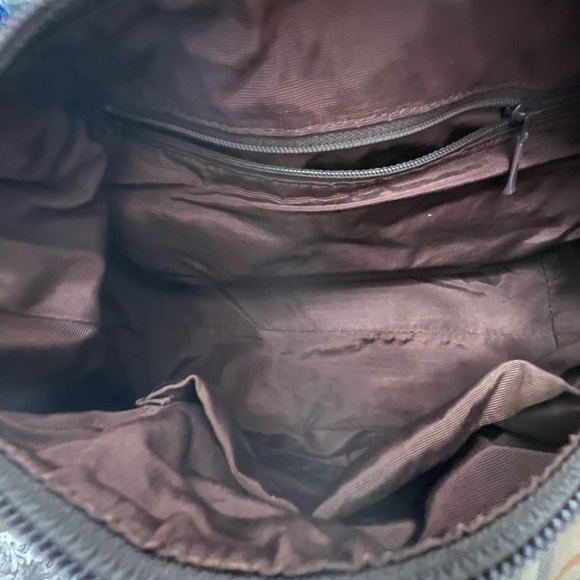 Authentic Burberry Hobo w/ Charm (tears & fraying) - Picture 9 of 15